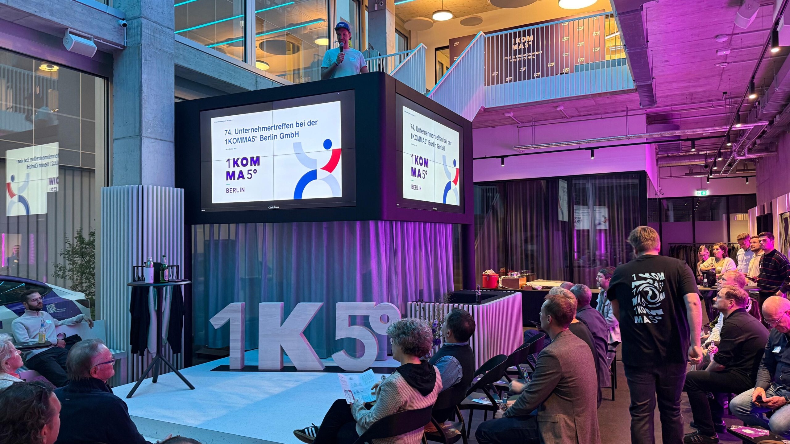 Energiewende trifft Innovationskraft: Das 74. Unternehmertreffen bei der 1KOMMA5° Berlin GmbH am 8. Oktober 2025